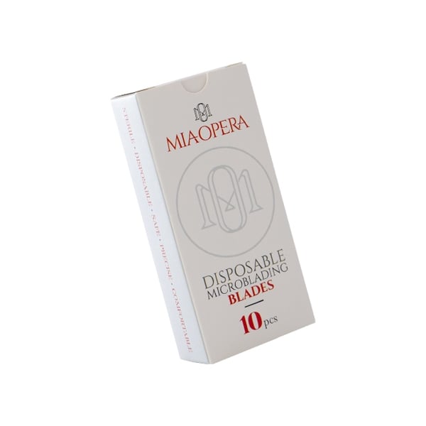 MiaOpera Disposable MicroBlading Blades 10pcs - 0,18mm Strokes SV16