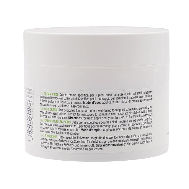 Crema piedi all'estratto di Liquirizia e menta - canforata 250ml