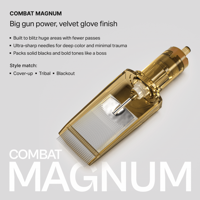 Kwadron Cartridges 0,35mm Long Taper 73 Combat Soft Edge Magnum