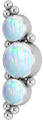 TT int CLUSTER HEAD W/OPAL 1,2mm WH 4+2x3mm