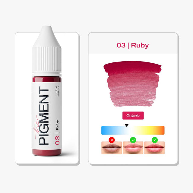 The Pigment Lips PMU - 03 Ruby (15 ml)
