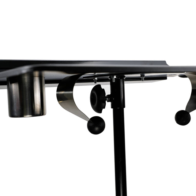 Tattoo Working Table 35x50cm - adjustable height - BLACK
