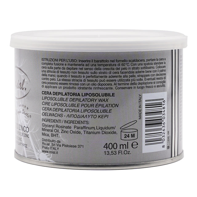 Cera Barattolo 400ml - Ossido di Zinco