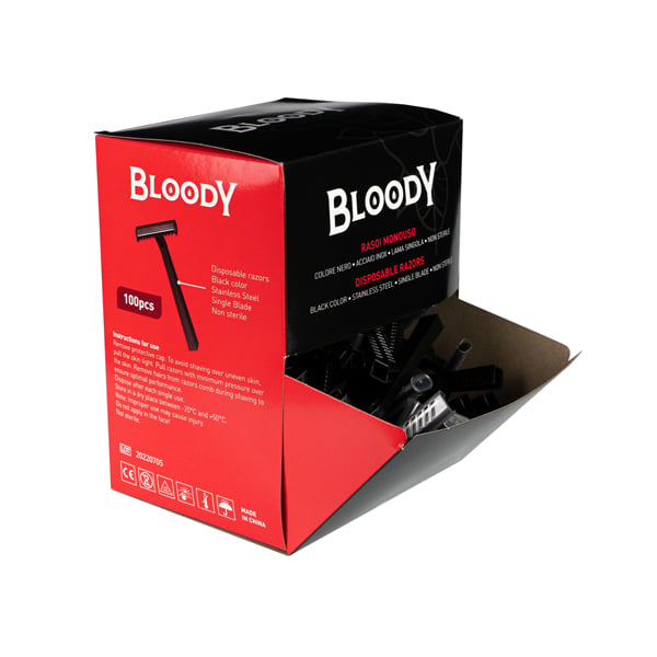 Rasoi neri Bloody - 100pz