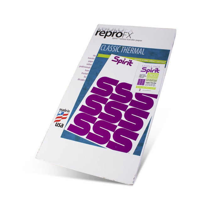 Spirit Classic 100pcs - Carta Ectografica da Stampante Termica Viola - A4 Lunga (21,6 x 35,6cm)