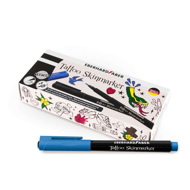 Tattoo Skin Marker 10pcs - Blue