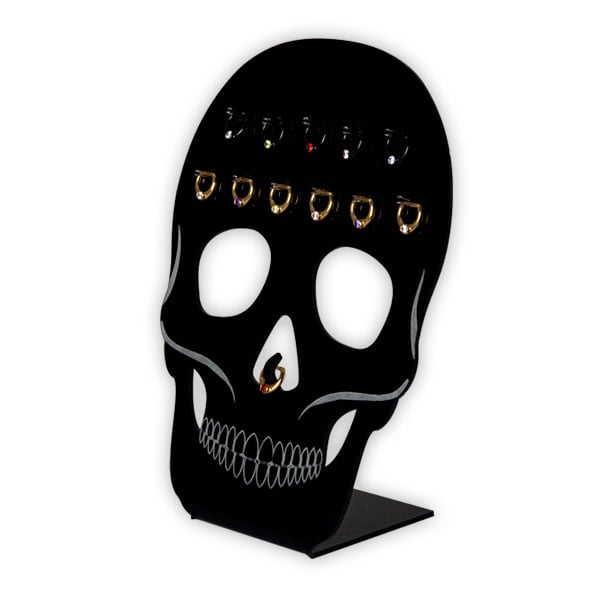 ACRYLIC SKULL STAND FOR SEPTUM 12pcs