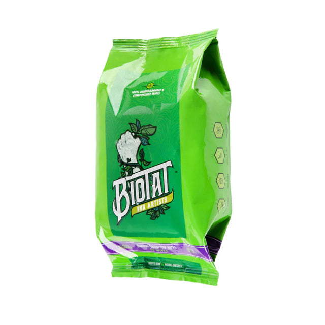 Biotat Numbing Green Soap Wipes 40pcs