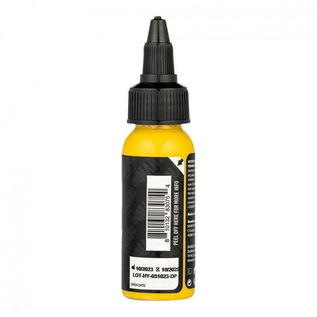 HIGHLIGHTER YELLOW 30ml - DYNAMIC PLATINUM TATTOO INK REACH