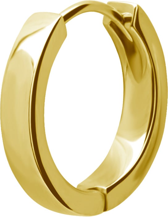 GD 316 HOOP EARRINGS (PAIR) 0,8x12mm - mod. 02