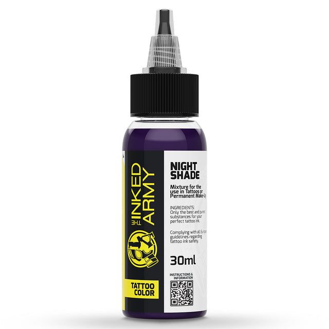 The Inked Army Tattoo Ink REACH - Night Shade (30 ml)