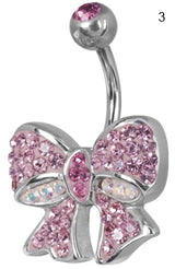 CE TITANIUM CRYSTAL BOW BANANA