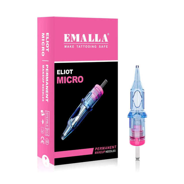 01 Round Liner Emalla Eliot Micro PMU Cartridges 20pcs