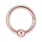 RG 316 HINGED BALL CLOSURE RING