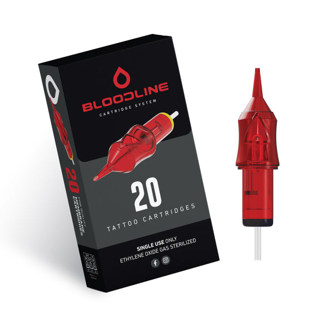 18RL BodySupply BLOODLINE Cartridges 20pcs - Round Liner