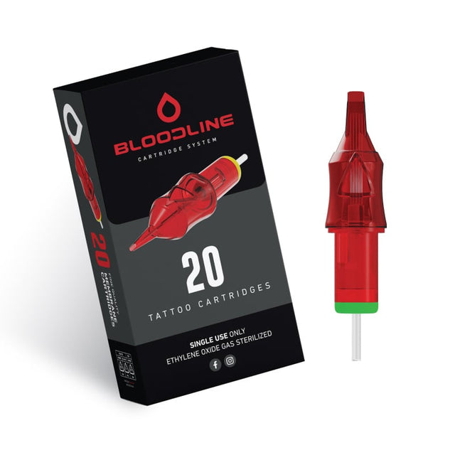 27MG BodySupply BLOODLINE Cartridges 20pcs 0.30mm - Magnum Long Taper