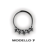 SS 316 FANCY NOSE RINGS