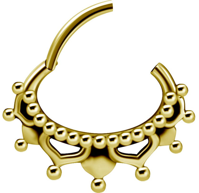GD 316 HINGED SEPTUM & DAITH CLICKERS 1,2x6mm mod.8