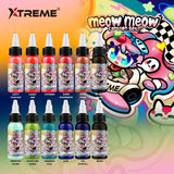 XTreme Ink 12x30ml - MEOW MEOW CARTOON SET