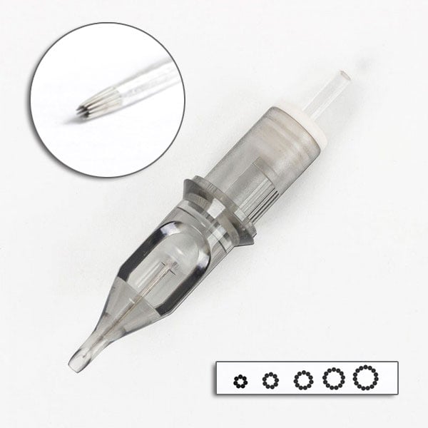 EZ REVOLUTION CARTRIDGE 20pcs - 8 hollow liner 0,35mm Medium Taper