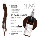 Nuva Colors PMU 15ml - 60 Dark Umber