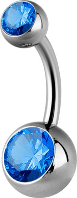 TT int DOUBLE JEWELLED BANANA 5&8mm