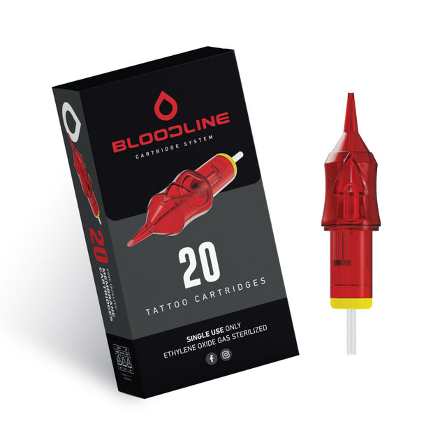 05RS BodySupply BLOODLINE Cartridges 20pcs - Round Shader
