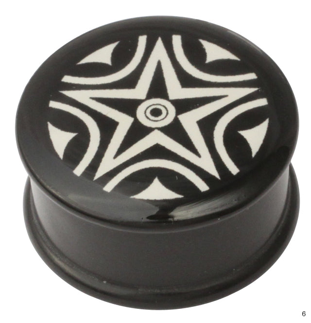 UV PICTURE PLUGS BLACK