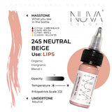 Nuva Colors PMU 15ml - 245 Neutral Beige