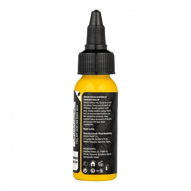 SUNFLOWER YELLOW 30ml - DYNAMIC PLATINUM TATTOO INK REACH