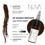 Nuva Colors PMU 15ml - 25 Warm Brown