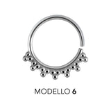 SS 316 FANCY NOSE RINGS