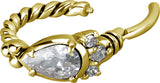 GD 316 HINGED RING W/ZIRCONIA mod.12