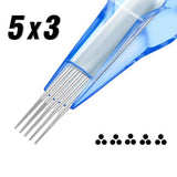 Emalla Eliot Cartridges 20pcs 0.30mm 03x5 Stipple Shader Long Taper