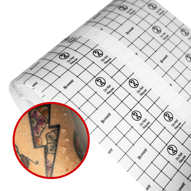 Bloody Tattoo Film - Roll - 15cm x 10mt