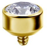 GD TT int JEWELLED DISC 1,6x4mm WH