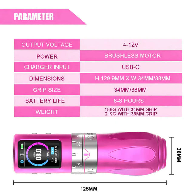 GRAND G5 Pro Emalla Wireless Tattoo Pen