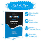 Emalla InkDot Stencil Paper 21x30cm 100pcs