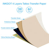 Emalla InkDot Stencil Paper 21x30cm 100pcs
