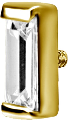 GD 316 int ATTACHMENT 1,2mm CUBIC ZIRCONIA mod. 37 - WH (5mm)