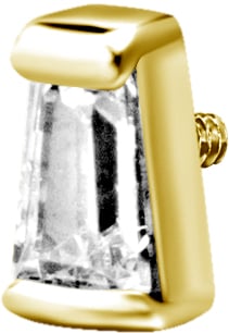 GD 316 int ATTACHMENT 1,2mm CUBIC ZIRCONIA mod. 38 - WH