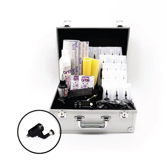 ADVANCED TATTOO KIT - DIRECT MACHINE BLACK