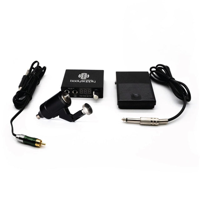 BASIC TATTOO KIT - DIRECT MACHINE BLACK