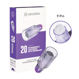 MiaOpera Needling Cartridges - 9 needles - 0,25mm - 2,5mm Lenght - 20pcs
