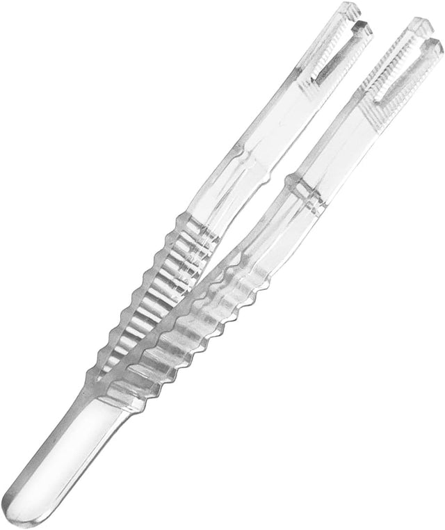 BodySupply Sterile Disposable Tweezer - Triangular Open 50pcs