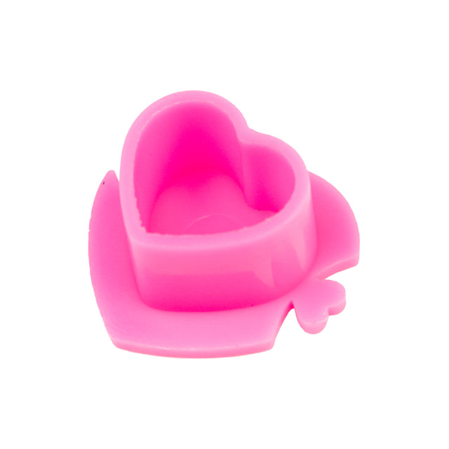 BodySupply Plastic Heart Ink caps 200pcs