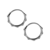 SS 316 BAMBOO HOOPS 1,0x12mm (PAIR)