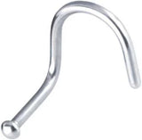 TT CURVED NOSE STUD
