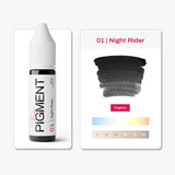 The Pigment Eyeliner PMU - 01 Night Rider (15 ml)