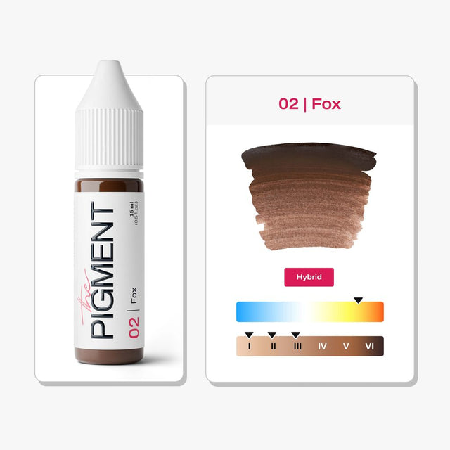 The Pigment Eyebrows PMU - 02 Fox (15 ml)